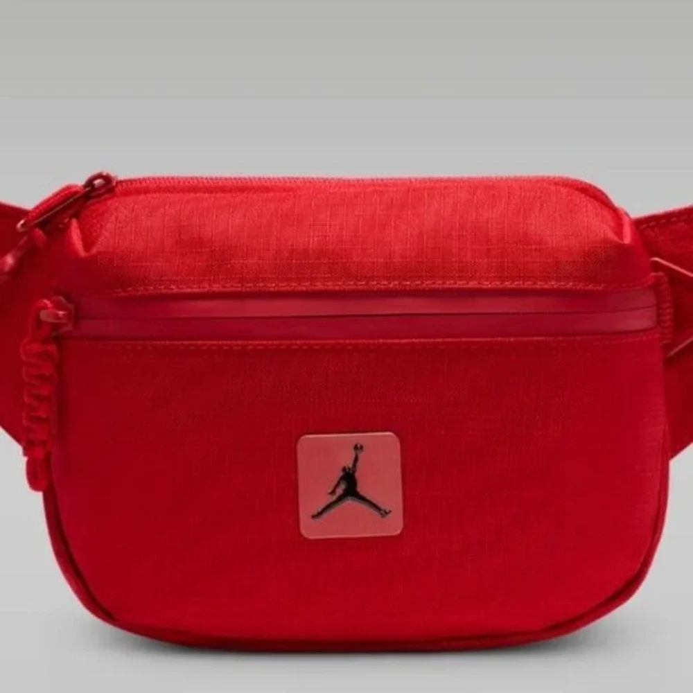 Jordan Cordura Franchise Crossbody Belt Bag-‎ Red